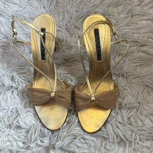 Gold Strappy sandals